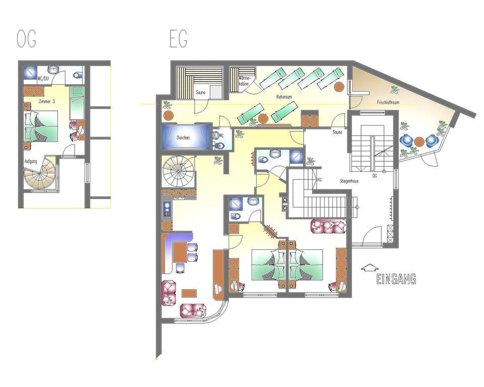 Appartement Siegele Irmgard à Kappl  Chambre photo